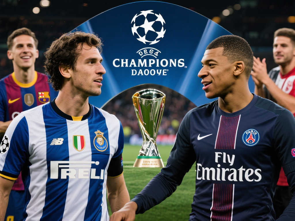 欧冠决赛:国米巴黎对决,04年后首次无英超西甲德甲身影 欧冠决赛:国米巴黎对决,04年后首次无英超西甲德甲身影